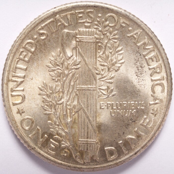 1936-D Mercury Silver Dime FB - Image 2