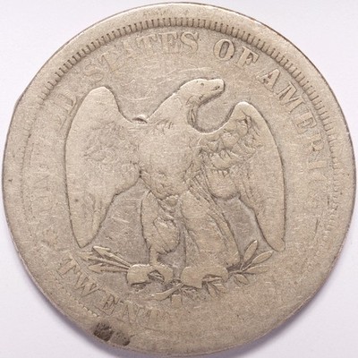 1875-S Twenty Cent Piece - Image 6