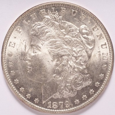 1879 Morgan Silver Dollar BU - Image 3