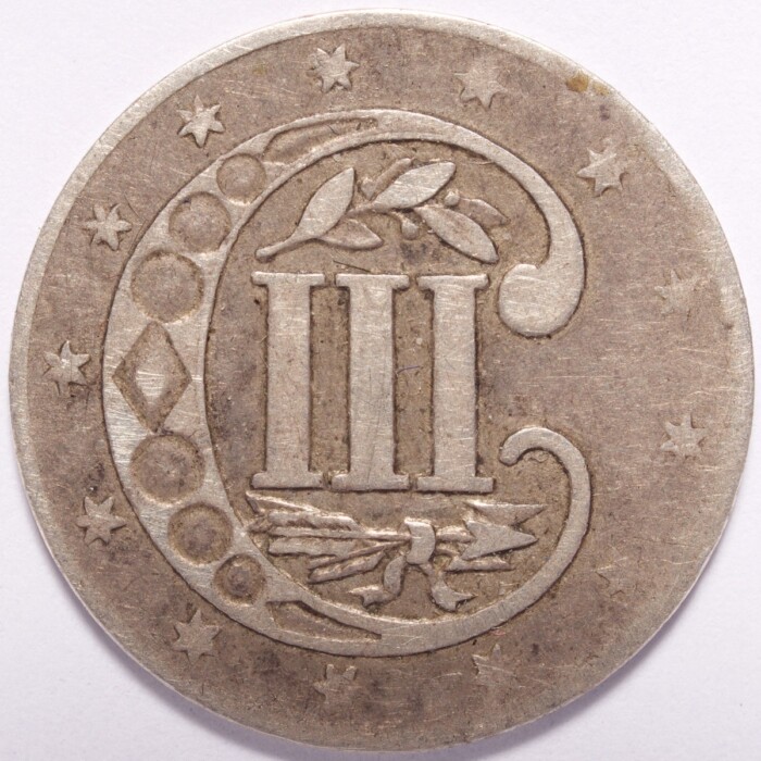 1856 Three-Cent Silver - Image 2