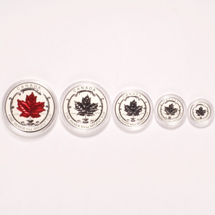 2015 Canadian Silver Maple Leaf Fractional Set - Image 2