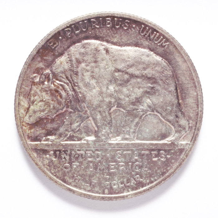 1925-S California Diamond Jubilee Commemorative Silver Half Dollar - Image 2