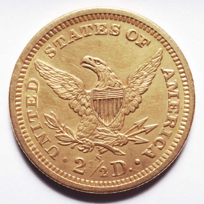 1878-S Liberty $2.50 Gold Quarter Eagle - Image 2