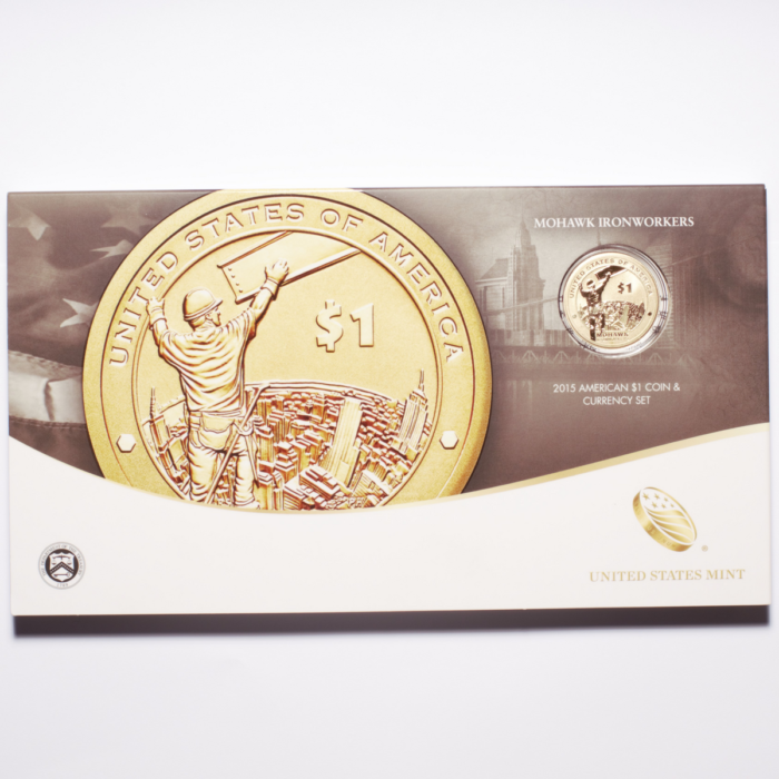 2015-W Sacagawea Native Dollar Coin and Currency Set - Image 4