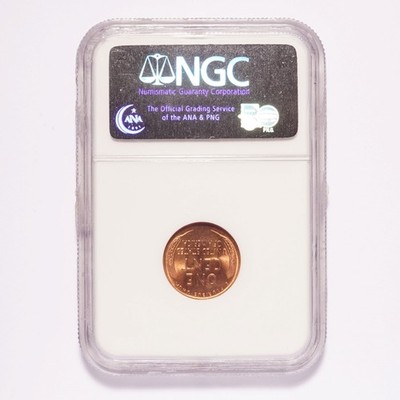 1956-D Lincoln Wheat Cent NGC MS66 RD - Image 4