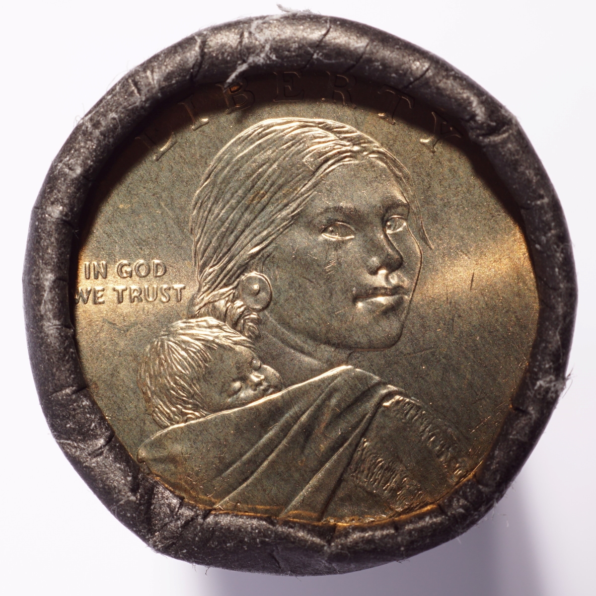 2014 P&D Native American Sacagawea $1 Coin Set - Uncirculated From Mint Rolls