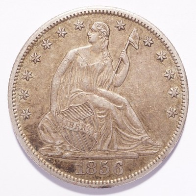 1856-O Liberty Seated Silver Half Dollar - Image 3