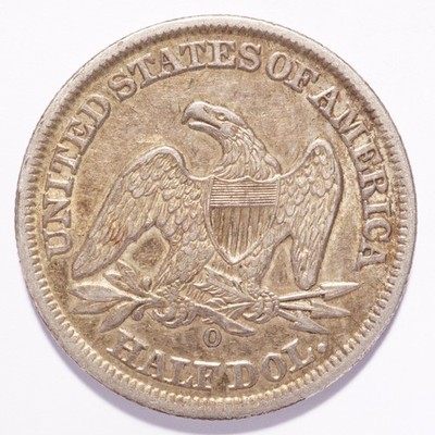 1856-O Liberty Seated Silver Half Dollar - Image 4