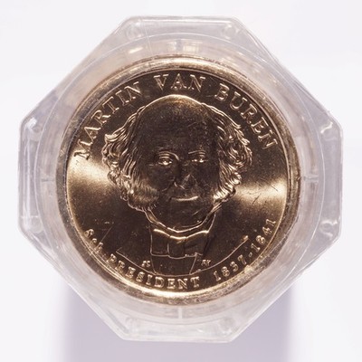 2008-P Van Buren Presidential Dollar $20 Roll PCGS FDOI - Image 5