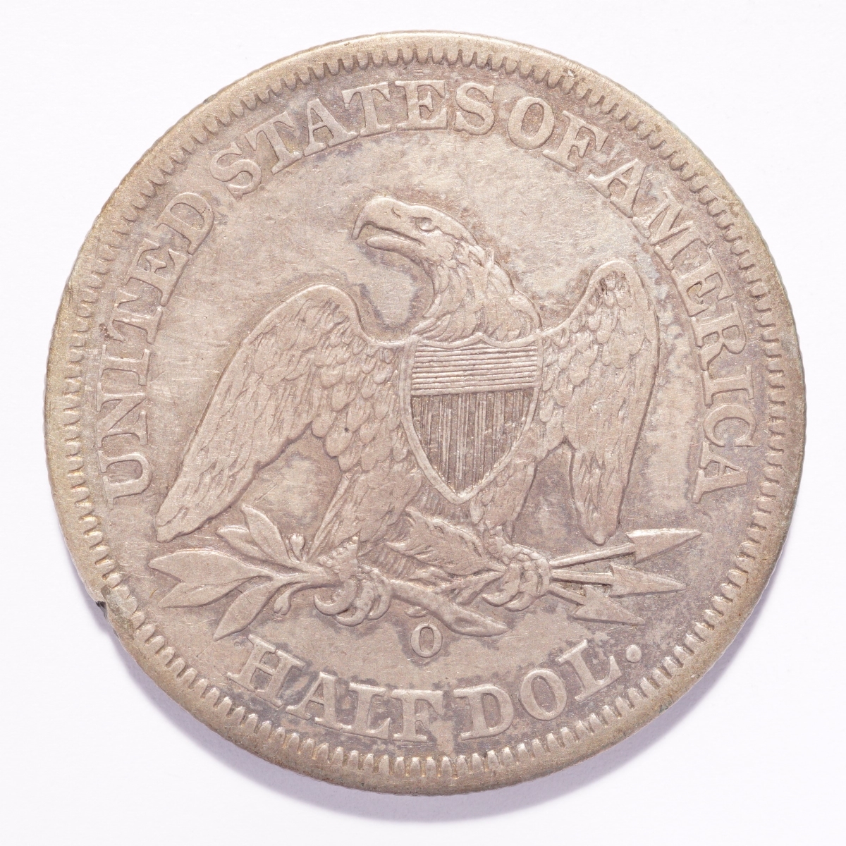 1855-O Liberty Seated Silver Half Dollar Arrows - Image 4