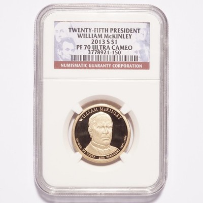 2013-S McKinley Dollar Proof NGC PF70 Ultra Cameo - Image 3