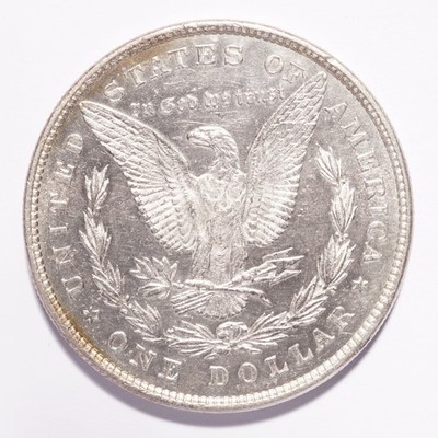 1878 Morgan Silver Dollar 8TF AU/BU - Image 4