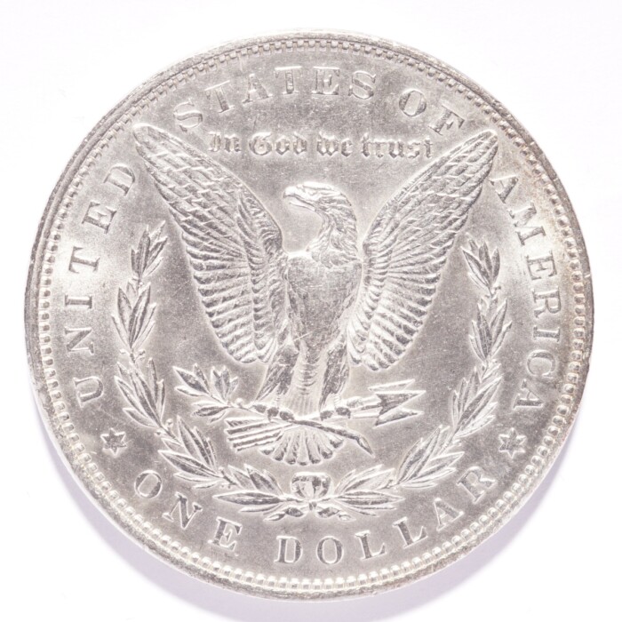 1892 Morgan Silver Dollar AU/BU - Image 2