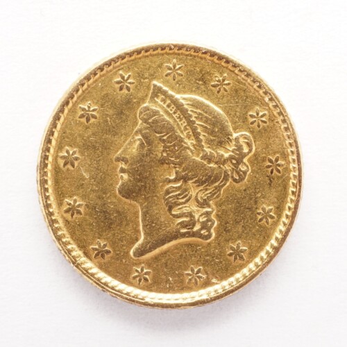 1851 Liberty $1 Gold Dollar
