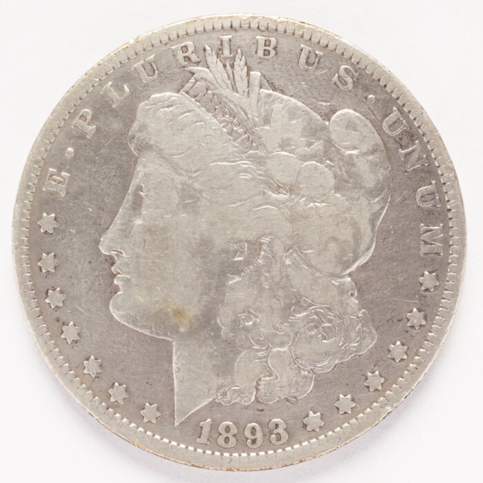 1893 Morgan Silver Dollar