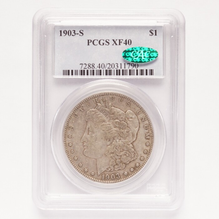 1903-S Morgan Silver Dollar PCGS XF40 CAC