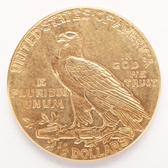 1909 Indian $2.50 Gold Quarter Eagle - Image 2