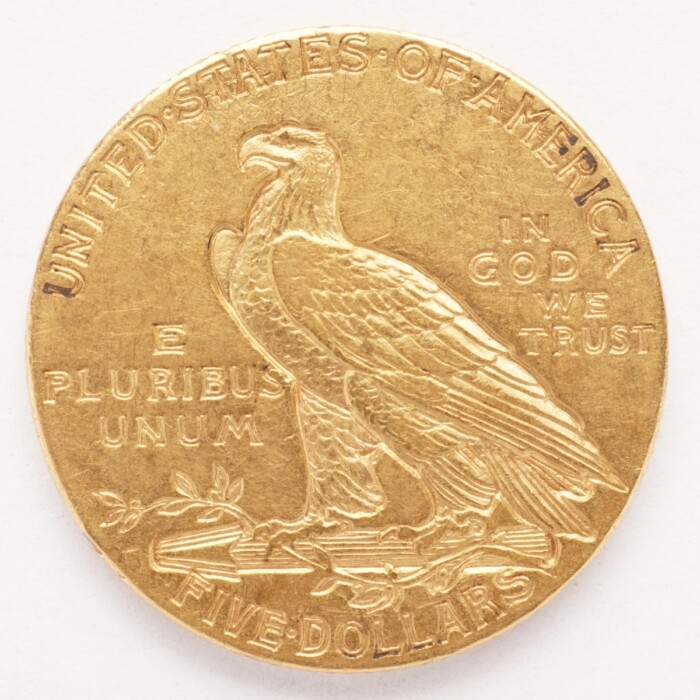 1914-S Indian $5 Gold Half Eagle - Image 2