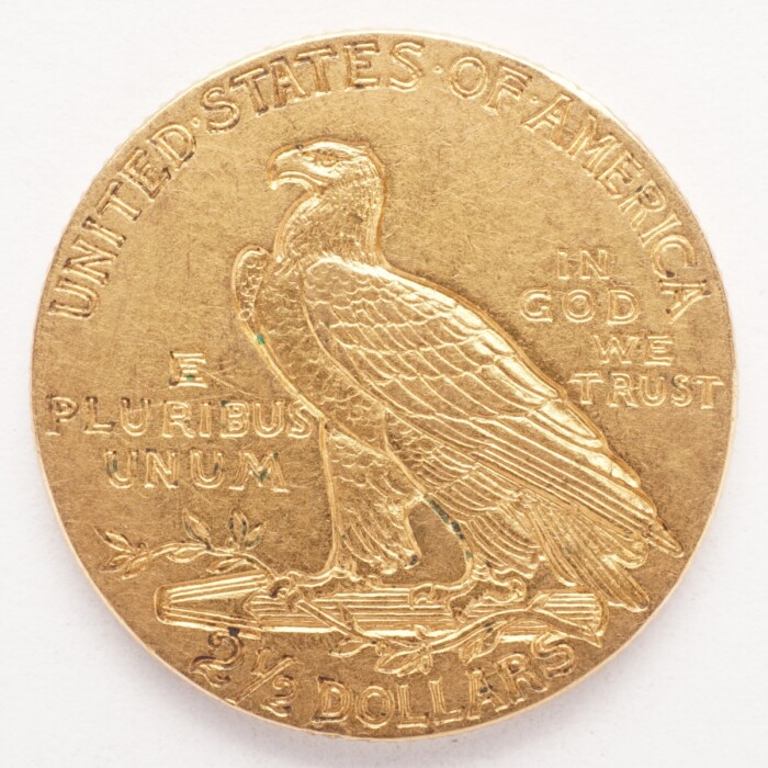 1915 Indian $2.50 Gold Quarter Eagle - Image 2