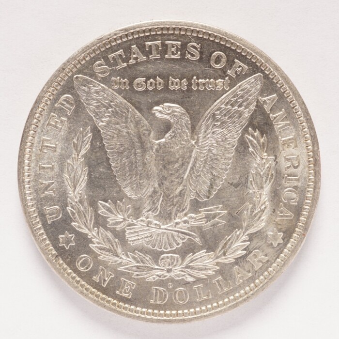 1921-D Morgan Silver Dollar AU/BU - Image 2