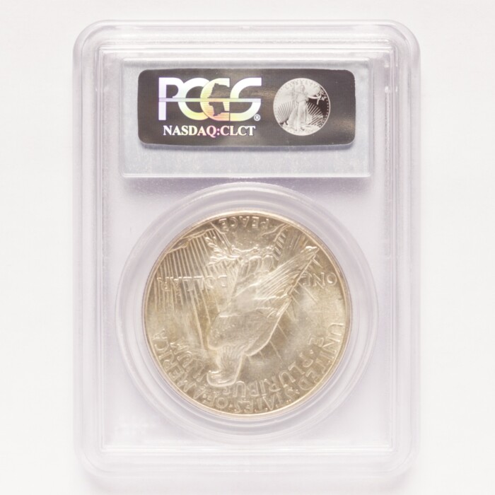 1921 Peace Silver Dollar PCGS MS63 - Image 2