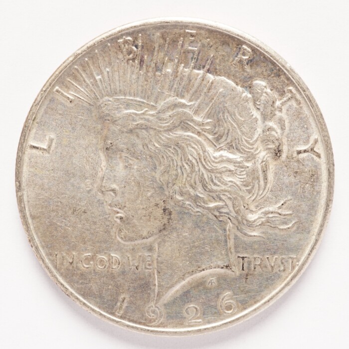 1926-D Peace Silver Dollar AU