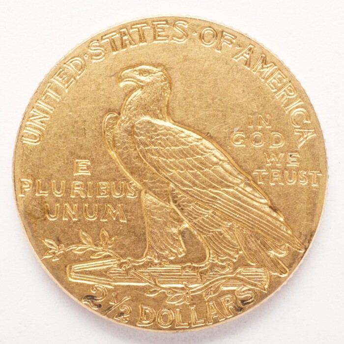 1927 Indian $2.50 Gold Quarter Eagle - Image 2