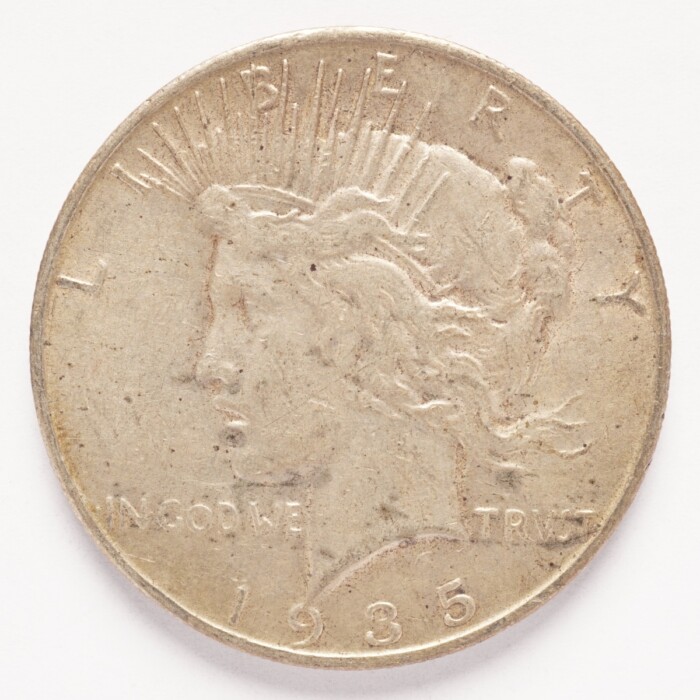 1935-S Peace Silver Dollar