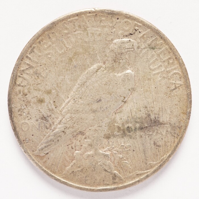 1935-S Peace Silver Dollar - Image 2