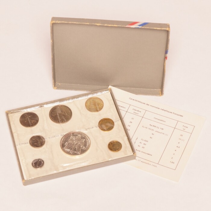 1973 Monnaie De Paris Specimen Set