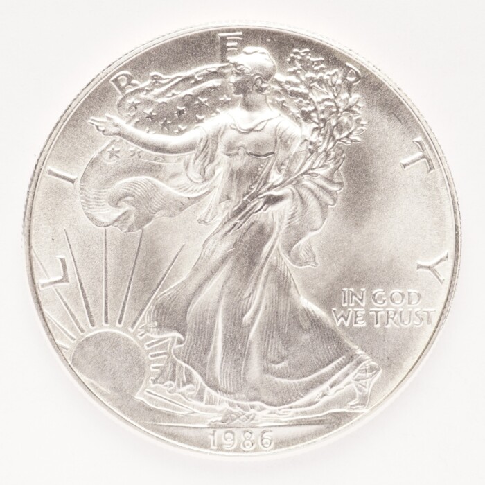 1986 Silver American Eagle Dollar