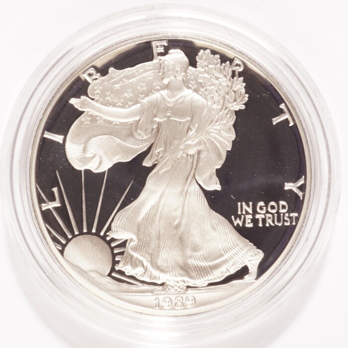 1989-S Silver American Eagle Dollar Proof - Image 2