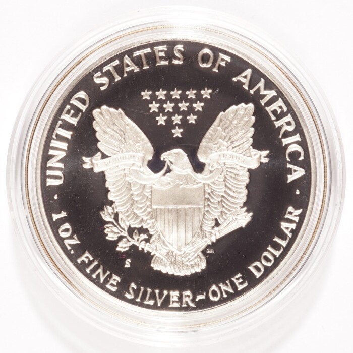 1989-S Silver American Eagle Dollar Proof - Image 3