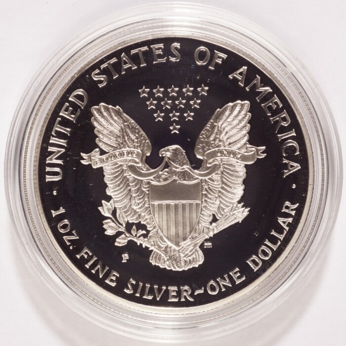 1999-P Silver American Eagle Dollar Proof - Image 3