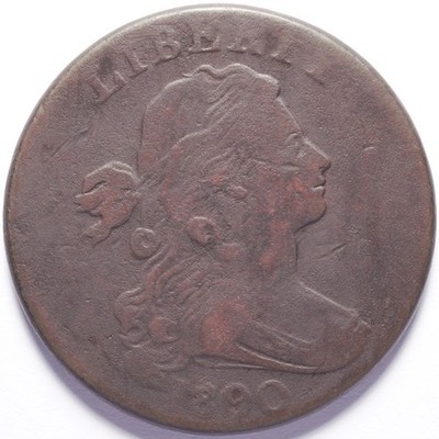 1800 Large Cent Draped Bust 80 over 79 - Image 7
