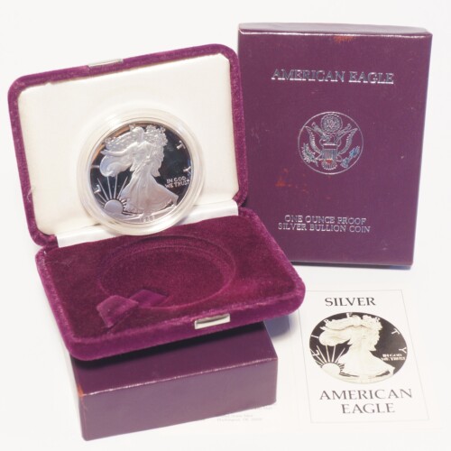 1986-S Silver American Eagle Dollar Proof