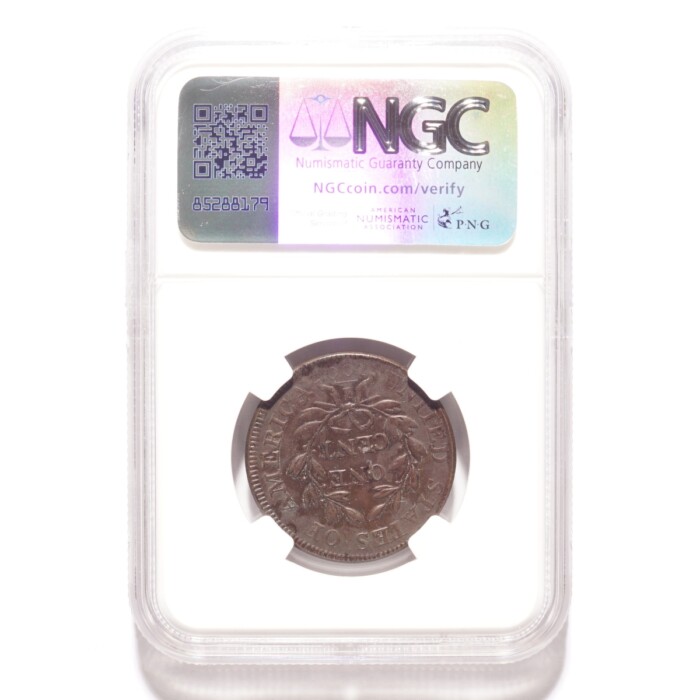 1803 Large Cent Draped Bust NGC AU - Image 2
