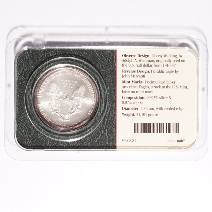 2003 Silver American Eagle Dollar Littleton - Image 2