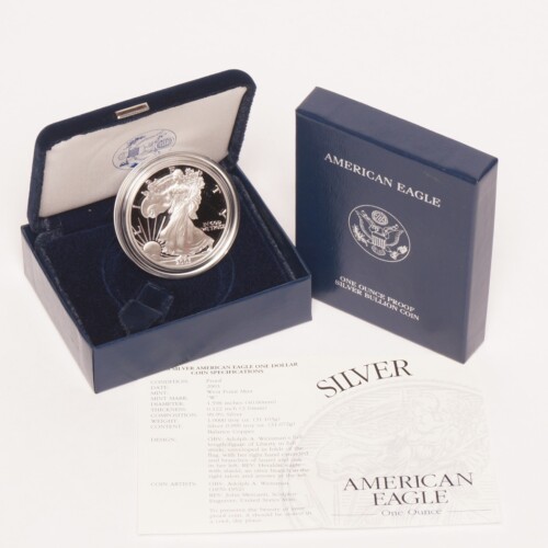 2003-W Silver American Eagle Dollar Proof