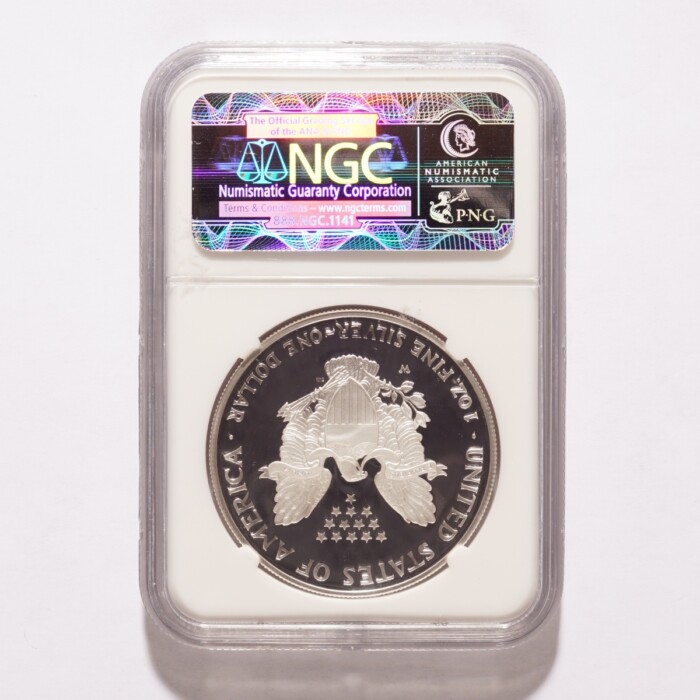 2005-W Silver American Eagle Dollar Proof NGC PF70 Ultra Cameo - Image 2
