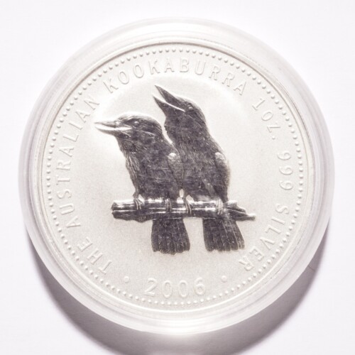 2006 Australian $1 Kookaburra Silver