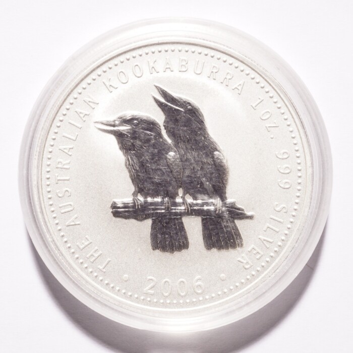 2006 Australian $1 Kookaburra Silver