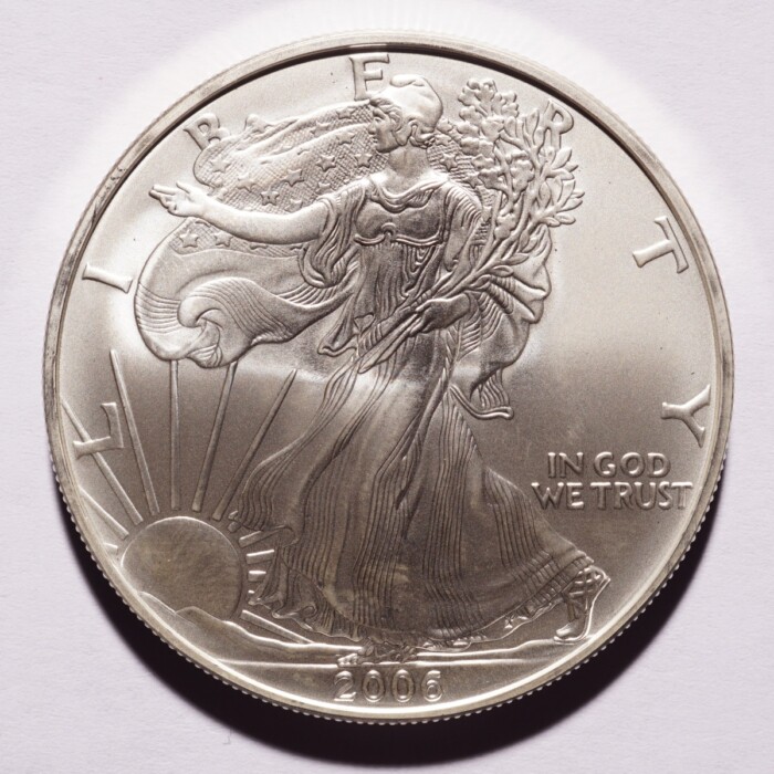 2006 Silver American Eagle Dollar