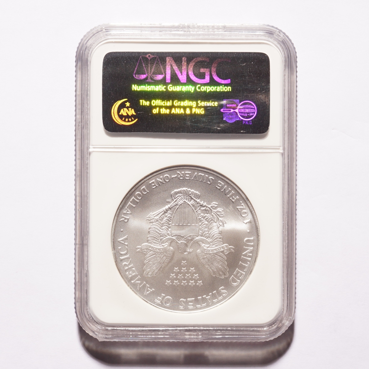 2006 Silver American Eagle Dollar NGC MS69 First Strikes - Image 2