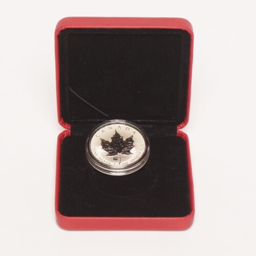 2007 Silver $5 Canadian Maple Leaf .9999 Reverse Proof f12 Privy