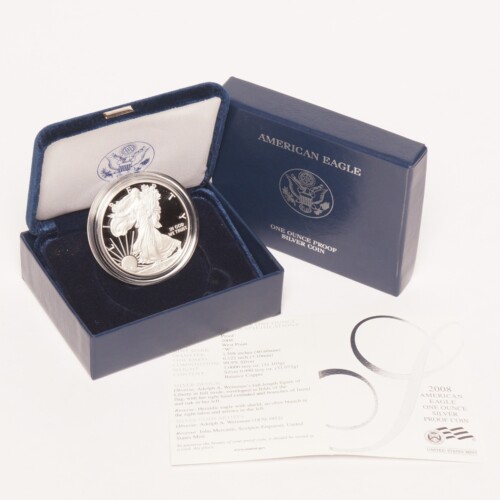 2008-W Silver American Eagle Dollar Proof
