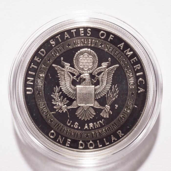 2011 United States Army Commemorative Proof Silver Dollar - Image 3