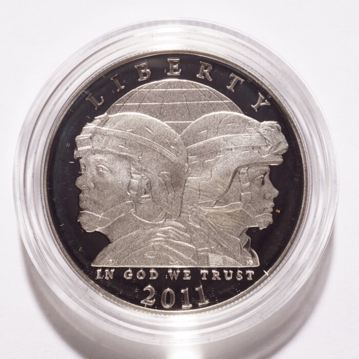 2011 United States Army Commemorative Proof Silver Dollar - Image 2