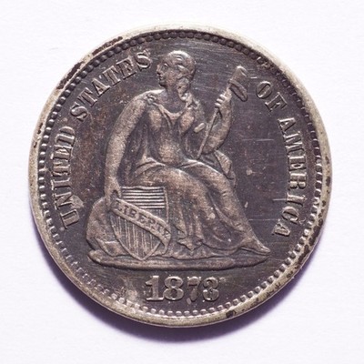 1873 Half Dime - Image 5