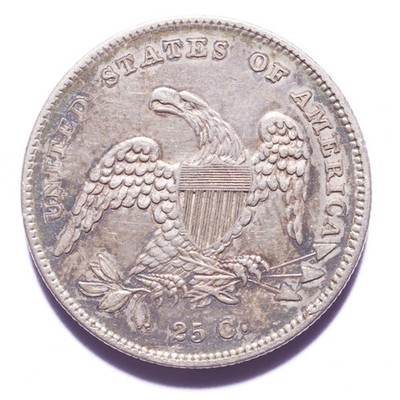 1831 Capped Bust Silver Quarter - Image 4